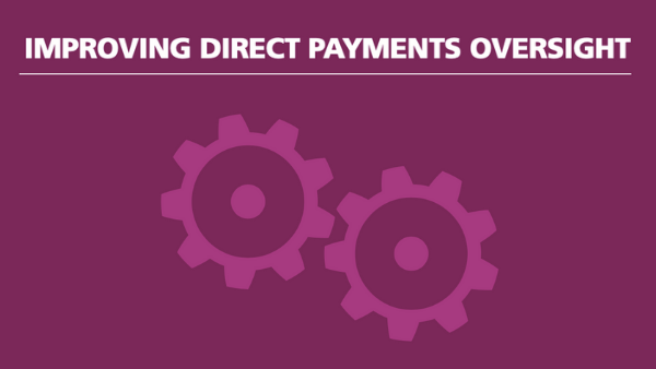 Direct payments oversight 