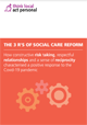 The 3 R's of Social Care Reform frontcover